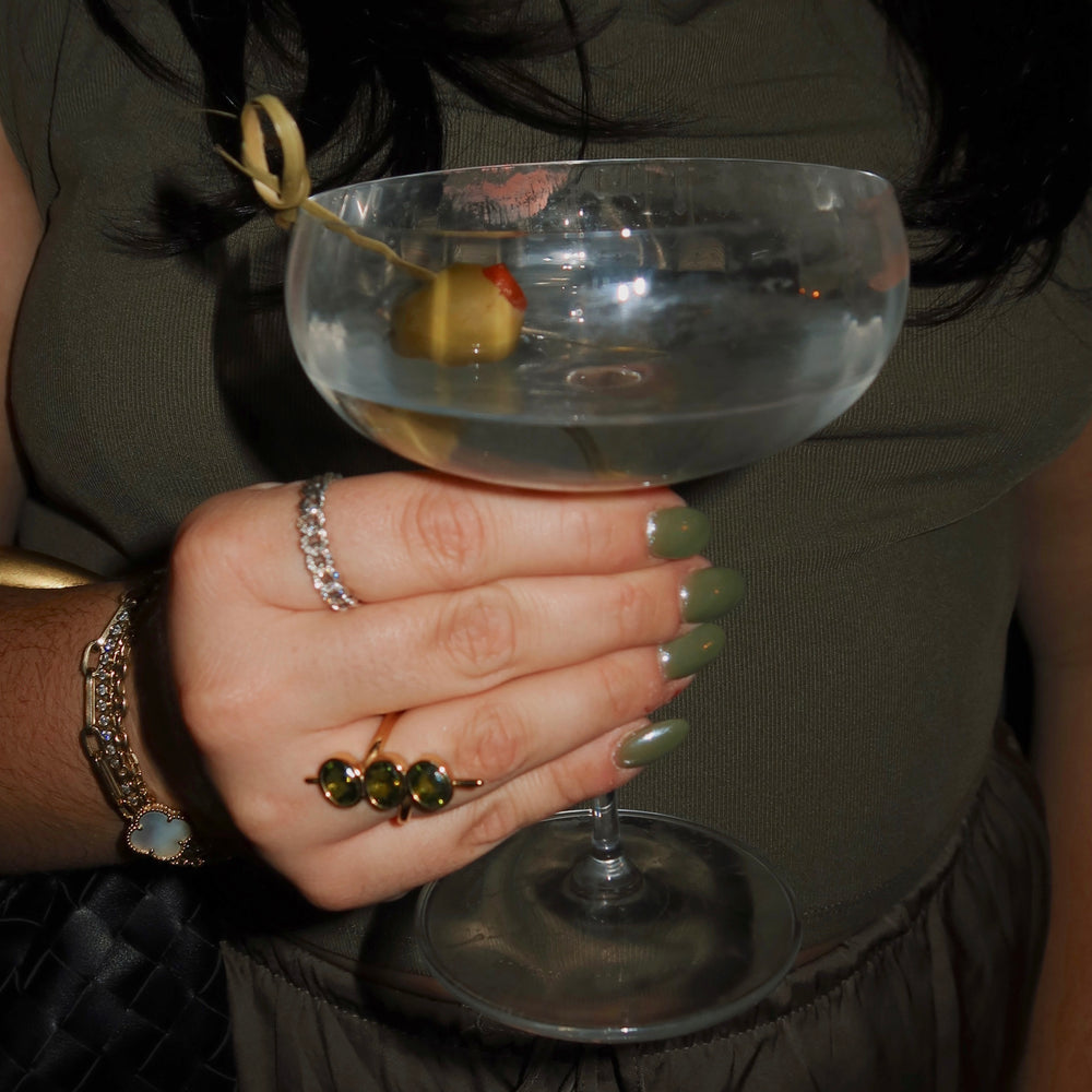 
                      
                        PRE ORDER - Extra Olives Martini Ring
                      
                    