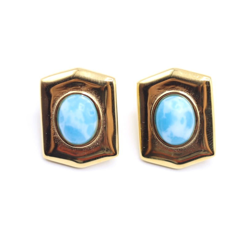 Capri Turquoise Stud Earrings