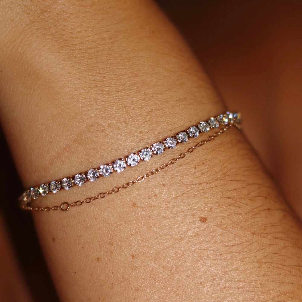 
                      
                        Diamond Tennis Bracelet
                      
                    