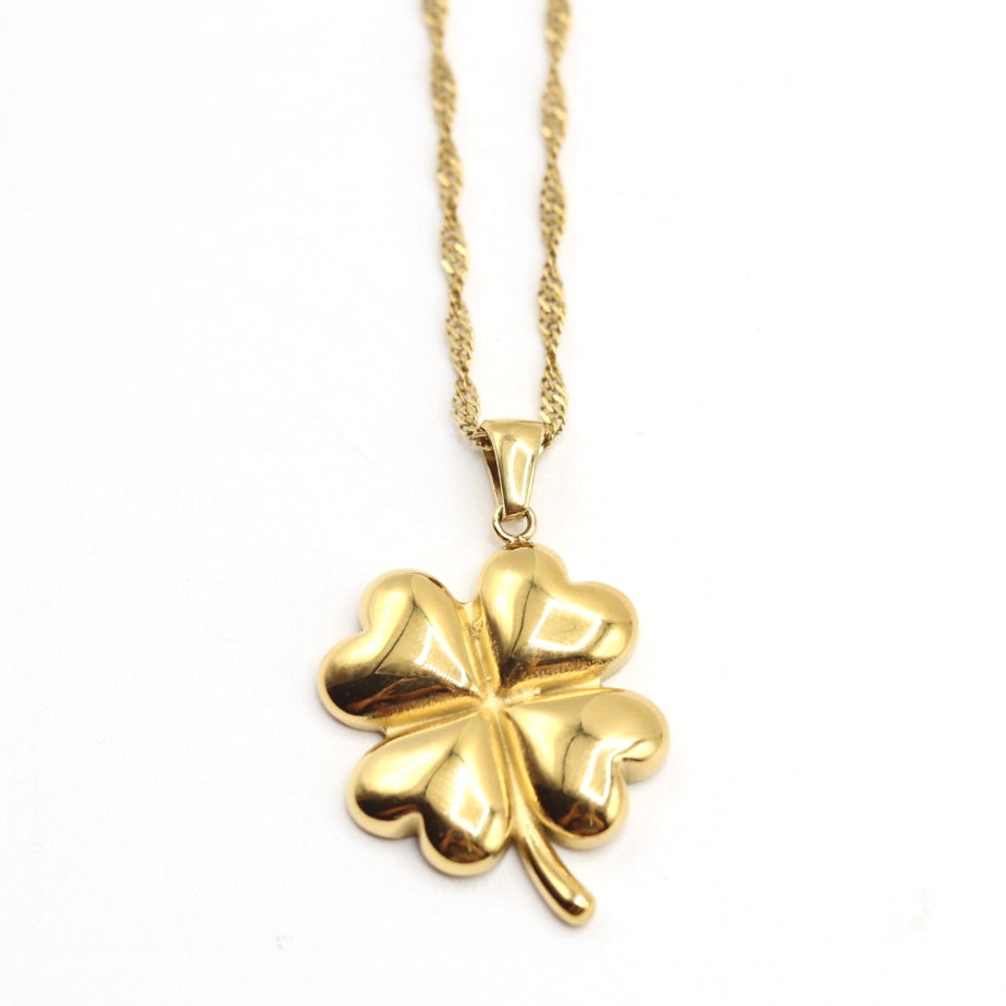 
                      
                        Blythe Shamrock Clover Necklace
                      
                    