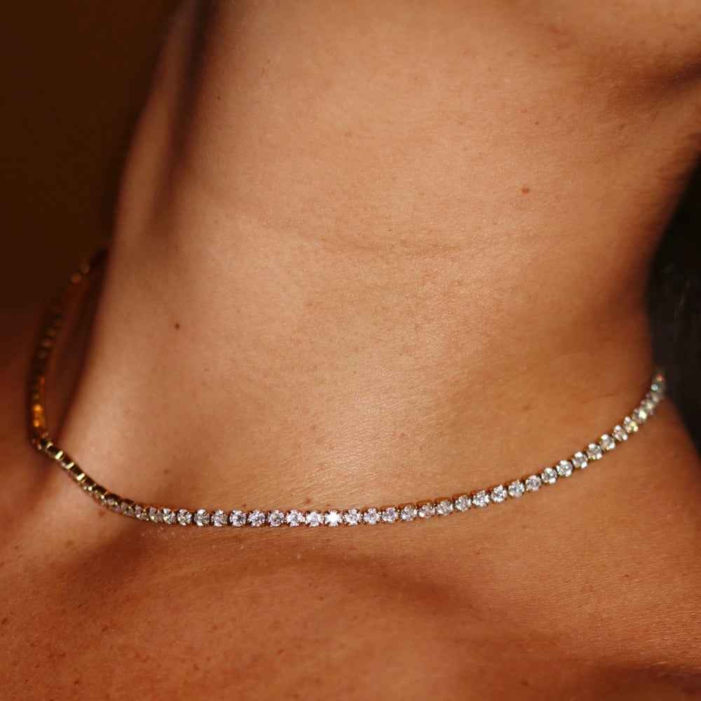 
                      
                        Diamond Tennis Necklace
                      
                    