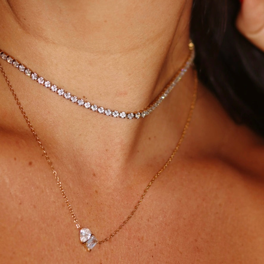 
                      
                        Diamond Tennis Necklace
                      
                    