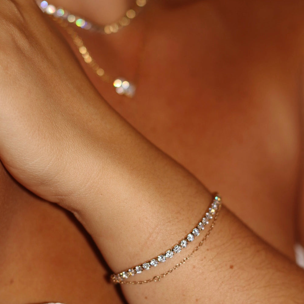 
                      
                        Diamond Tennis Bracelet
                      
                    