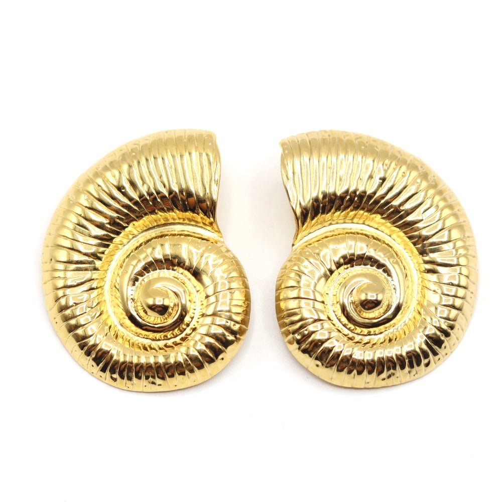 
                      
                        Elle Conch Shell Large Stud Earrings
                      
                    