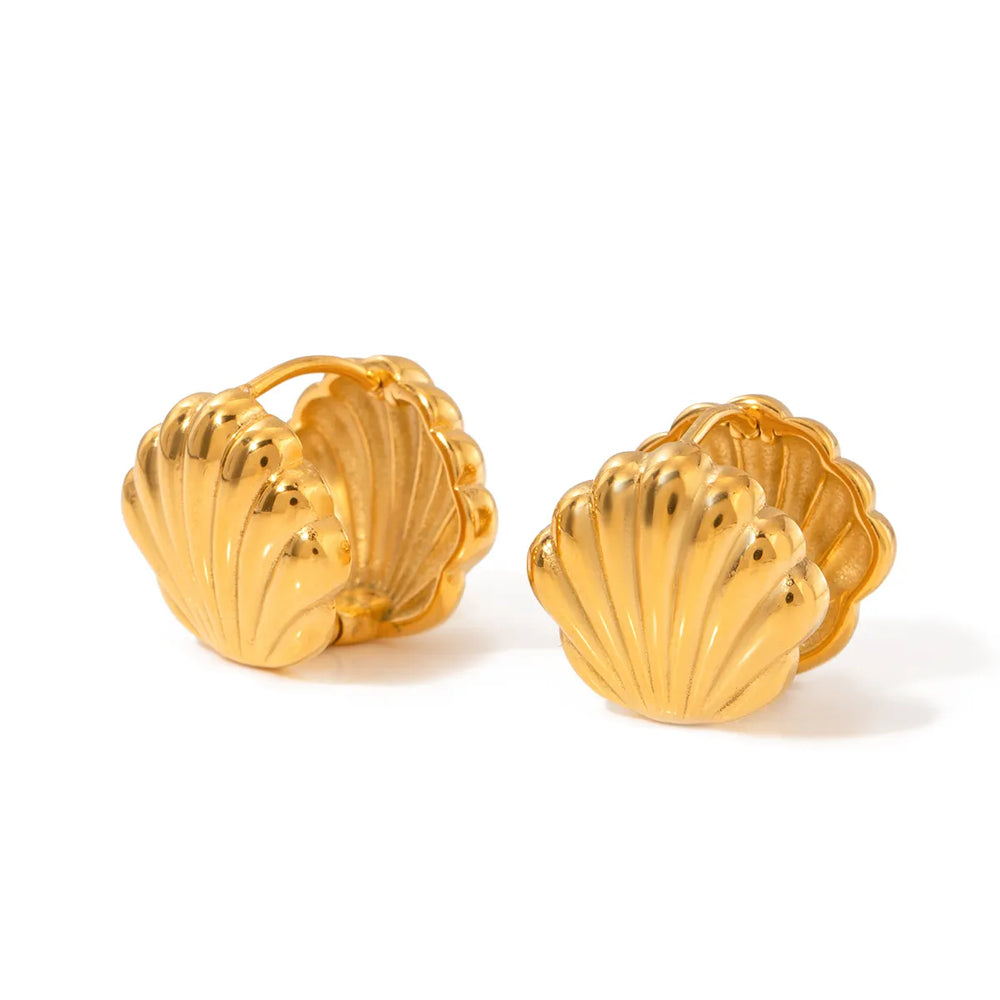 Juliet Seashell Vintage Earrings