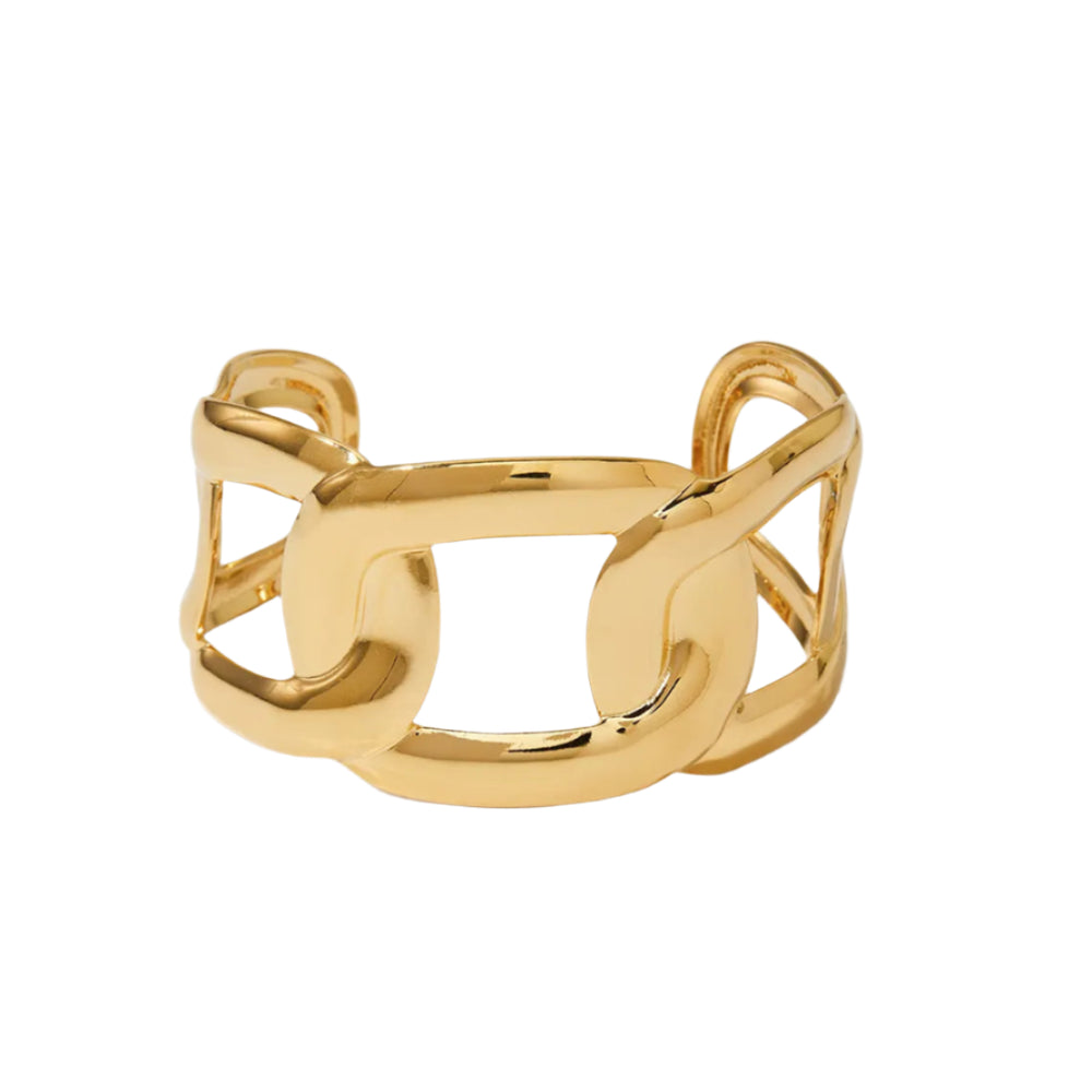 Cecilia Chunky Chain Cuff Bracelet