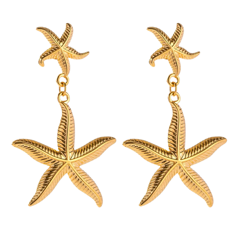 
                      
                        Azure Double Starfish Earrings
                      
                    