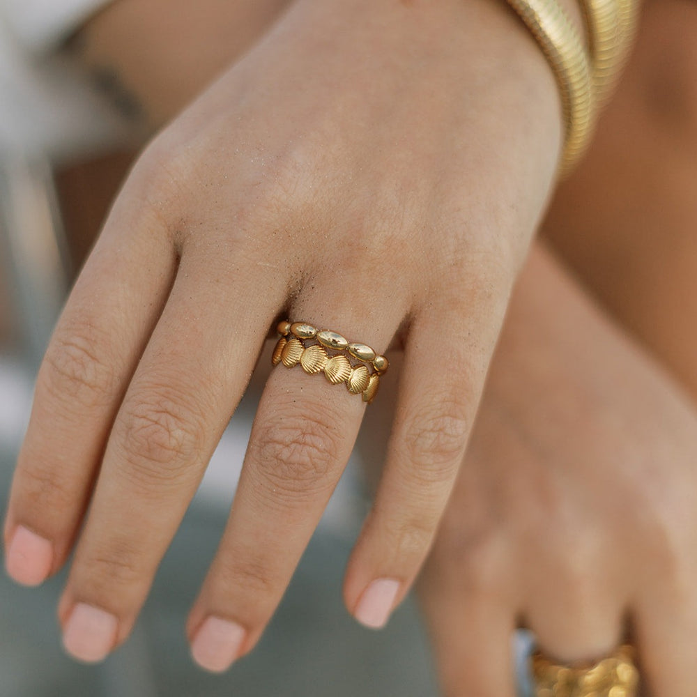 
                      
                        Charleston Classic Rice Bead Ring
                      
                    