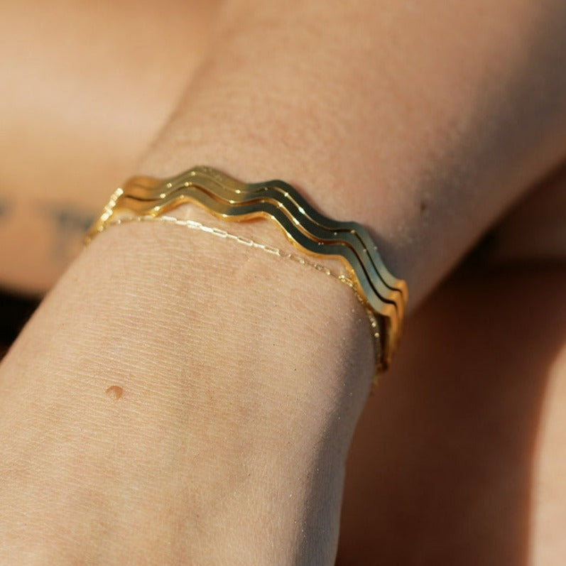 Kealani Triple Wave Cuff